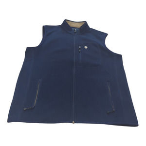 Southern Shirt Keeler Blue Vest Mens Large Full Zip